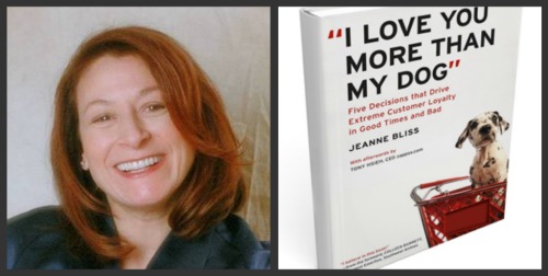 Jeanne Bliss and Book