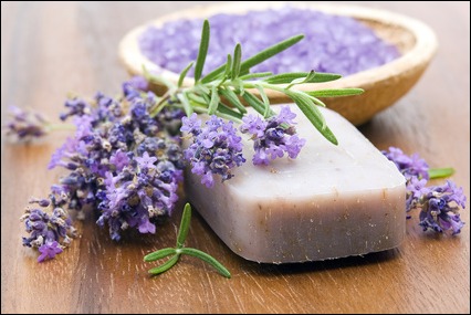 soap with lavender