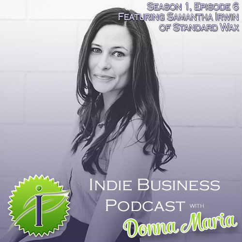 samantha irwin indie business podcast