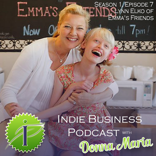 Indie Business Podcast with Lynn Elko of Emma's Friends