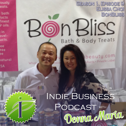 elissa choi of bonbliss indie business podcast