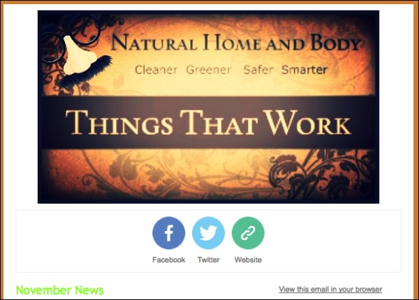 things that work newsletter