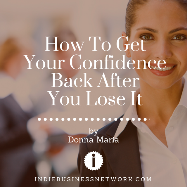 Get Your Confidence Back