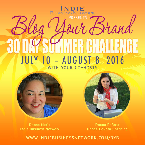 blog your brand challenge