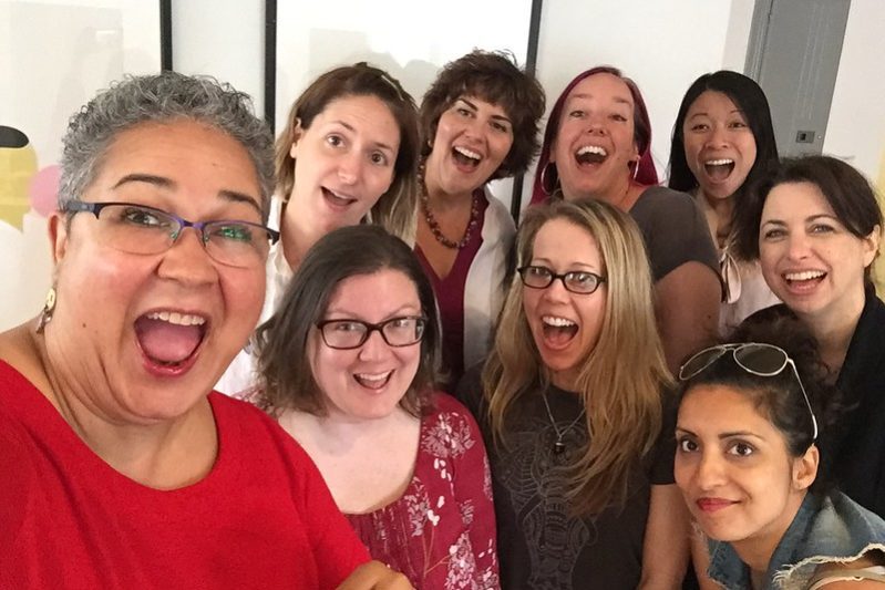 donna maria with several maker mastermind live attendees
