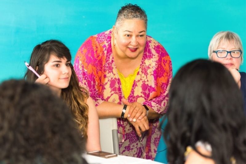 donna maria teaching at maker mastermind live