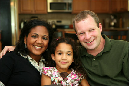 interracial family
